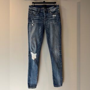 Buckle Black skinny jeans